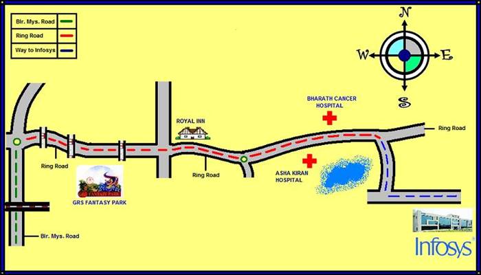directions to venue from highway